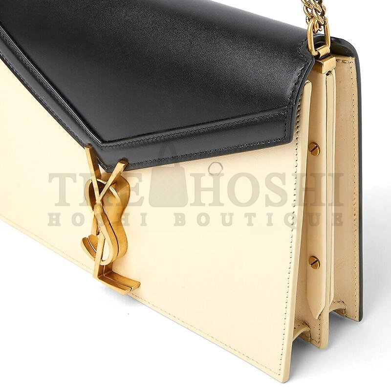 Y51 CASSANDRA MEDIUM CHAIN BAG IN BOX Sa1nt Lau*nt LEATHER 53275016C7W1089 (22*16.5*5.5cm) Master Quality